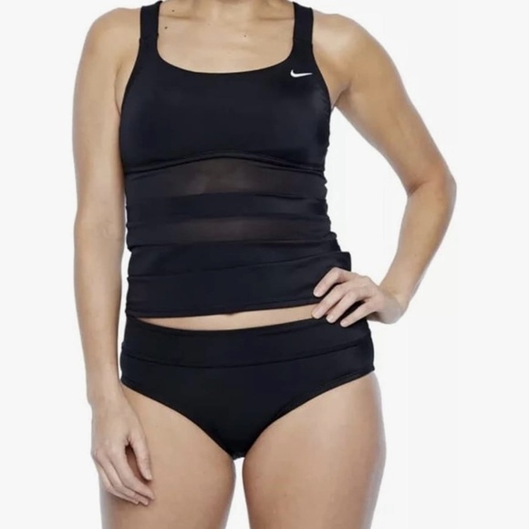 Nike Black Tankini Set - Picture 1 of 4